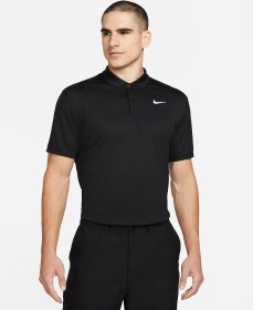 تصویر پلوشرت تنیس مردانه نایک Nike Court Dri-FIT- مشکی 