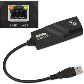 تصویر مبدل USB 3.0 به Rj45 کی نت 