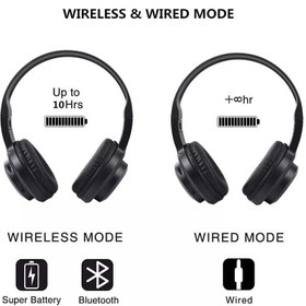 تصویر هدفون بی سیم سودو مدل SD704 Sodo SD704 Wireless Headphone