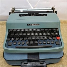 تصویر دستگاه تایپ فارسی نویس olivetti lettera 32 