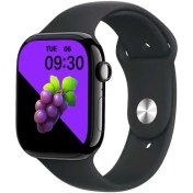 تصویر ساعت هوشمند طرح اپل واچ مدل TX11 PRO با بدنه آلومینیومی و بند سیلیکونی 