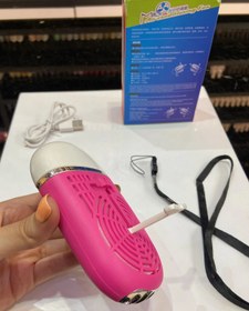 تصویر فن خشک کن مژه شارژی مدل مینی 