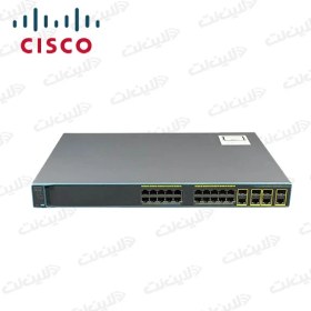 تصویر سوئیچ 24 پورت سیسکو مدل Cisco WS-C2960G-24TC-L Cisco WS-C2960G-24TC-L 24 port Switch