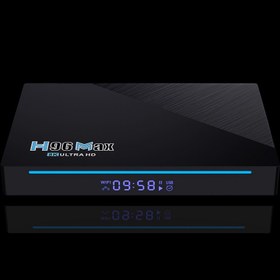 تصویر اندروید باکس H96 max مدل RK3566 حافظه 128 رم 8 گیگابایت ا Android Box H96 max RK3566 8/128 GB Android Box H96 max RK3566 8/128 GB