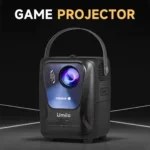 تصویر ویدئو پروژکتور گیمینگ یومیو با وضوح 4K مدل Umiio projector gaming Q4 pro Umiio projector gaming Q4pro