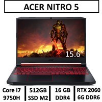 تصویر لپ تاپ استوک دل مدل LAPTOP ACER NITRO 5 AN 515-54 | INTEL CORE i7-9750H | 16GB RAM DDR4 | 512GB SSD M2 | 15.6"FHD | NVIDIA GEFORCE RTX 6GB DDR6 