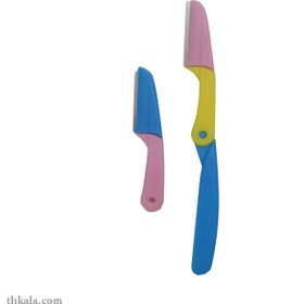 تصویر تیغ ابرو به همراه یدک 