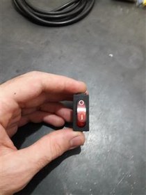 تصویر کلید راکر 3 پایه تک حالت 