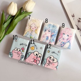 تصویر دستمال کاغذی جیبی کیوت 