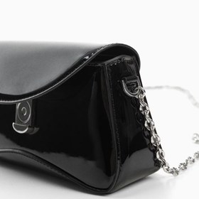 تصویر کیف دوشی ورنی منگو (MANGO) 