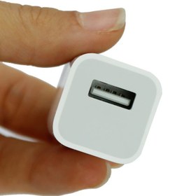 تصویر آداپتور (کلگی) شارژ اصلی آیفون IPHONE X 5W iPhone X Adapter 5W