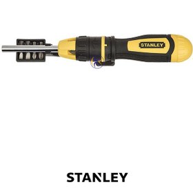 تصویر پیچ گوشتی جغجغه ای استنلی مدل 010-68-0 Stanley 0-68-010 Screwdriver