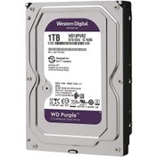 تصویر هارددیسک اینترنال وسترن دیجیتال مدل Purple WD10PURZ ظرفیت 1 ترابایت اصلی 