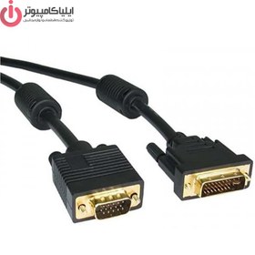 تصویر کابل 1.5 متری DVI-I to VGA انزو Enzo - عملکرد یک طرفه 