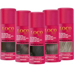 تصویر اسپری کانسیلر مو لوکوپلکس (در ۶ رنگ) LOCO PLEX Hair Concealer-75ml