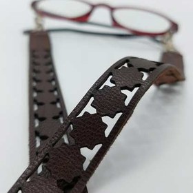 تصویر بندعینک چندضلعی - عنابی ا glasses strap glasses strap