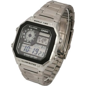 تصویر ساعت کاسیو اورجینال شرکتی CASIO AE - 12001W 