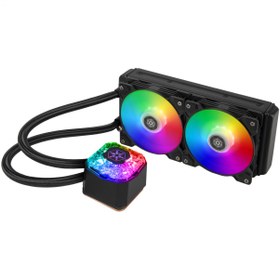 تصویر خنک کننده پردازنده سیلوراستون مدل SST-IG240-ARGB SilverStone SST-IG240-ARGB 360mm All in One RGB CPU Liquid Cooler