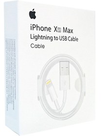 تصویر کابل اورجینال آیفون مدل XS MAX به همراه انتقال فست شارژ با کیفیت 8ic تایوان 