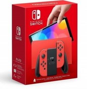 تصویر کنسول بازی نینتدو سوییچ Nintendo Switch OLED طرح Mario Red Edition 