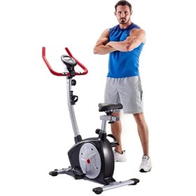 تصویر دوچرخه ثابت مگنتی مدل - 3318LA COMMERCIAL EXERCISE BIKE -MODEL:3318LA