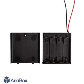 تصویر جاباتری قلمی 4 تایی درپوش دار مدل 4AA 