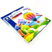 تصویر مداد رنگی استدلر مدل Soft ۴۸ رنگ جعبه مقوایی 