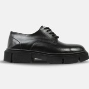 تصویر کفش کالج مردانه ورنی مشکی سایز ۴۰ تا ۴۴ 