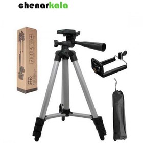 تصویر سه پایه نگهدارنده دوربین و موبایل Tripod 3110 