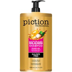 تصویر شامپو سر پیکشن بدون سولفات مدل ماکادمیا 1000 میل Hari shampoo Piction