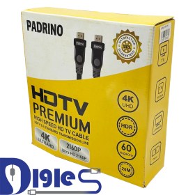 تصویر کابل HDMI PADRINO 4K 20M 