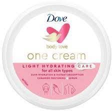 تصویر کرم مرطوب کننده صورت ، دست و بدن Dove Light حجم 250 میلی لیتر 