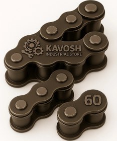 تصویر زنجیر صنعتی سایز ۶۰ 