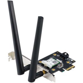 تصویر کارت شبکه PCI E بی‌سیم ایسوس مدل PCE AX3000 Wireless-PCE-AX3000 PCI Express Adapter