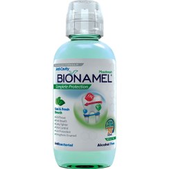 تصویر دهانشویه محافظت کننده کامل بایونمل ۵۰۰ میلی لیتر Bionamel Complete Protection Alcohol-Free Mouthwash 500 ml