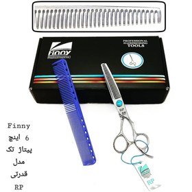 تصویر قیچی آرایشگری کرتزر فینی پیتاژ 6اینچ (قدرتی) Kretzer Fine Pittage Hairdressing Scissors 6 inches (powerful)