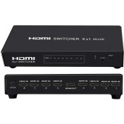 تصویر سوئیچر HDMI 8*1 ورژن 4K@V1.4 کی نت مدل K-SWHD2008 K-NET K-SWHD2008 4K@V1.4 HDMI 8*1 Switcher