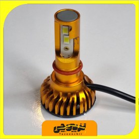 تصویر هدلایت d65 - H4لیمویی سفید D65 LED HEADLIGHT