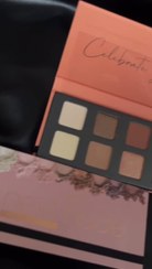 تصویر پالت سایه در دو تناژ رنگ 