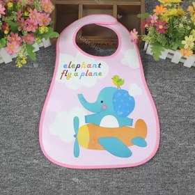 تصویر پیشبند کودک دخترانه مدل چسبی 