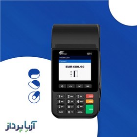 تصویر کارتخوان Q60 پکس + فعالسازی رایگان PAX Q60 POS Terminal