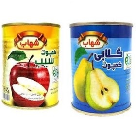 تصویر کمپوت سیب شهاب 
