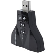 تصویر کارت صدا USB مدل Virtual 7.1 