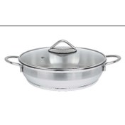 تصویر تابه ام جی اس سایز 32 استیل 