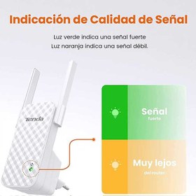 تصویر تقویت کننده وای فای ریپیتر تندا 1200 TENDA A9 N300 WLAN Extender 