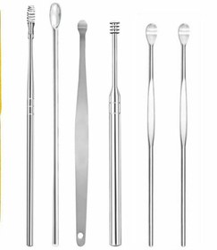 تصویر پک ابزار پاکسازی گوش ۶ عددی 