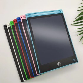 تصویر ست دو عدد تبلت طراحی (مشکی و صورتی ) LCD Writing Tablet 2 pc