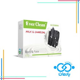 تصویر صابون شیرزغال ever clean Milk & Charcoal