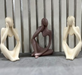 تصویر آدمک متفکر،ست ۳تایی 