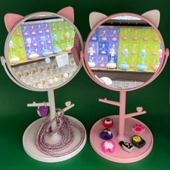 تصویر آینه رومیزی ساده 